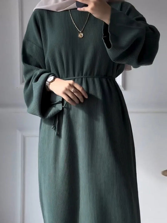 Abaya Femme Dubai Hiver – Élégance et Chaleur pour la Saison