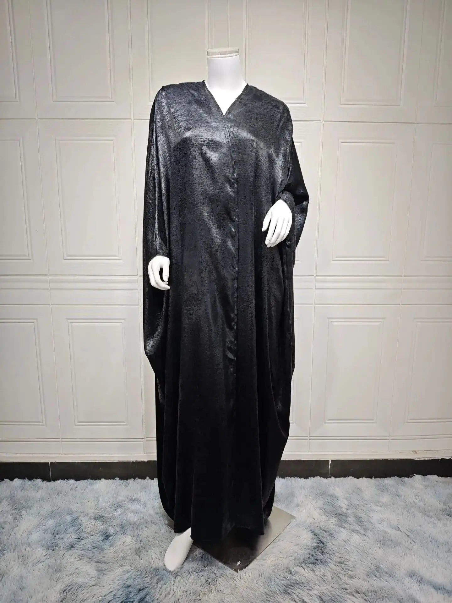 Abaya Femme Satin Kimono Dubai – Éclat Luxueux & Élégance Moderne