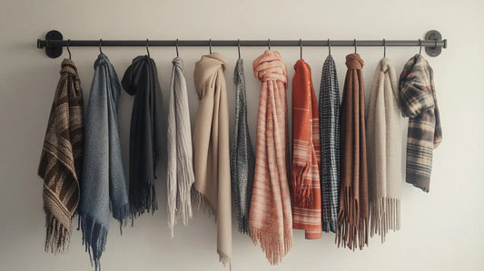 Comment ranger ses foulards ?  Organisation, protection et zéro faux pli