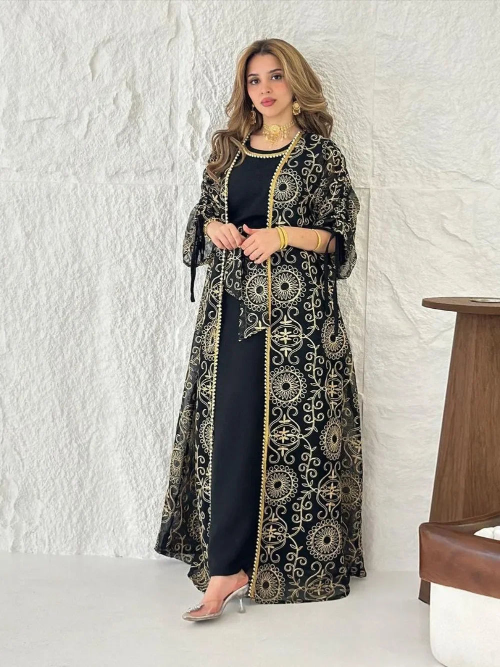 Abaya Femme 2 Pieces Royale 