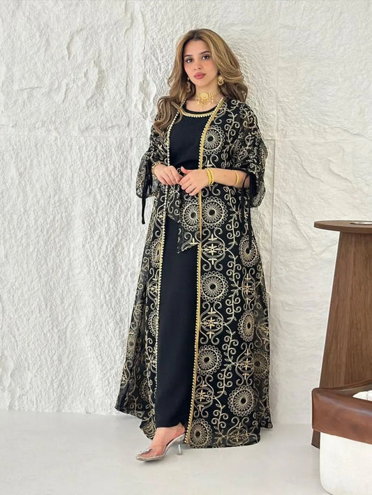 Abaya Femme 2 Pieces Royale 