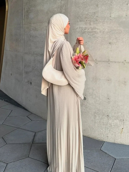 Abaya  Femme Jalabiya Longue Élégante – Légèreté et Raffinement