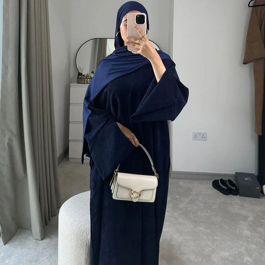 Abaya Femme Longue Hiver – Élégance & Chaleur pour la Saison Froide