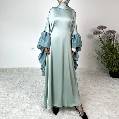 Abaya Femme Luxe Satinée – Élégance et Raffinement pour Femme