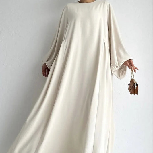 Abaya Femme Simple Élégance – Fluidité et Confort Chic