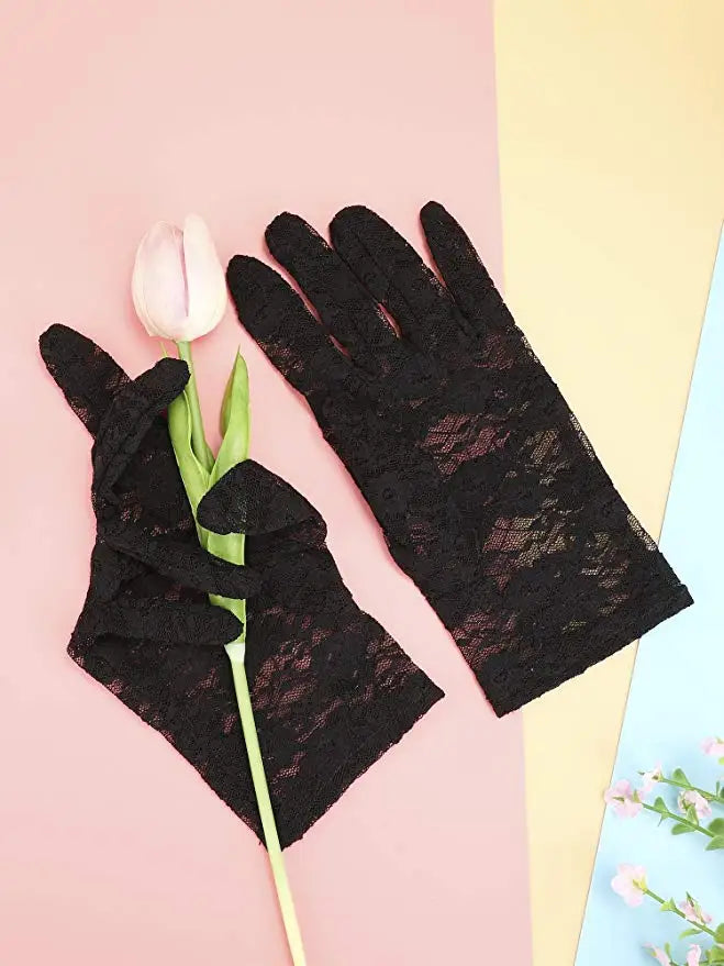 Gants Fins d’Été en Dentelle – Élégance et Légèreté