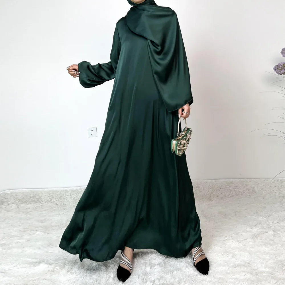 Hijab Femme Modeste Satine – Luxueuse & Confort