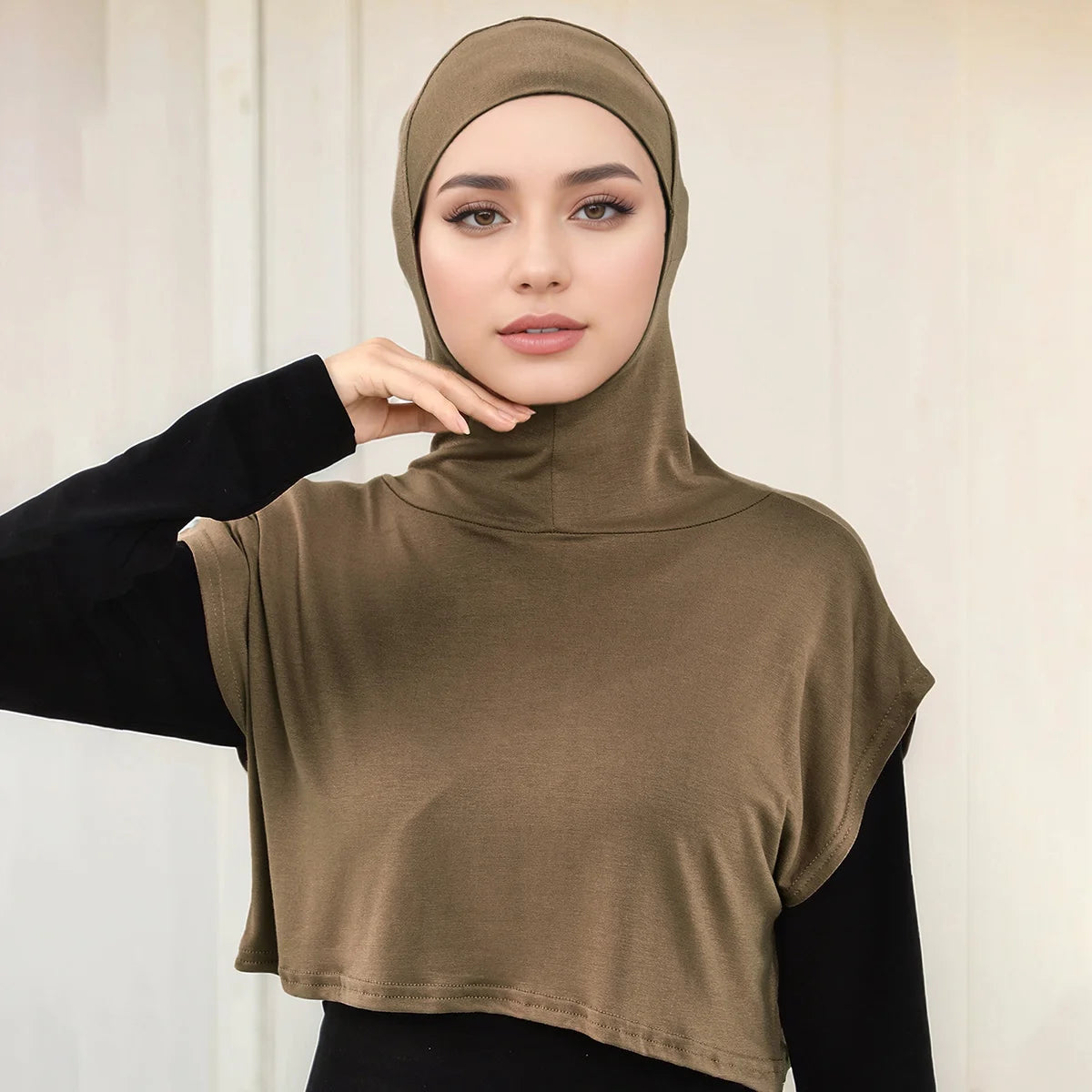 Niqab Femme avec T-Shirt Sport Intégré