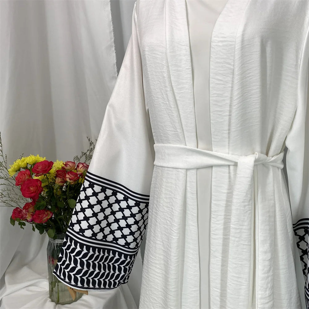 Abaya Femme 2 Pièces Élégante – Cardigan Turc Chic et Moderne