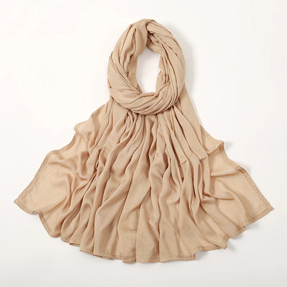 Châle Femme Grande Taille en Coton – Confort, Style et Polyvalence