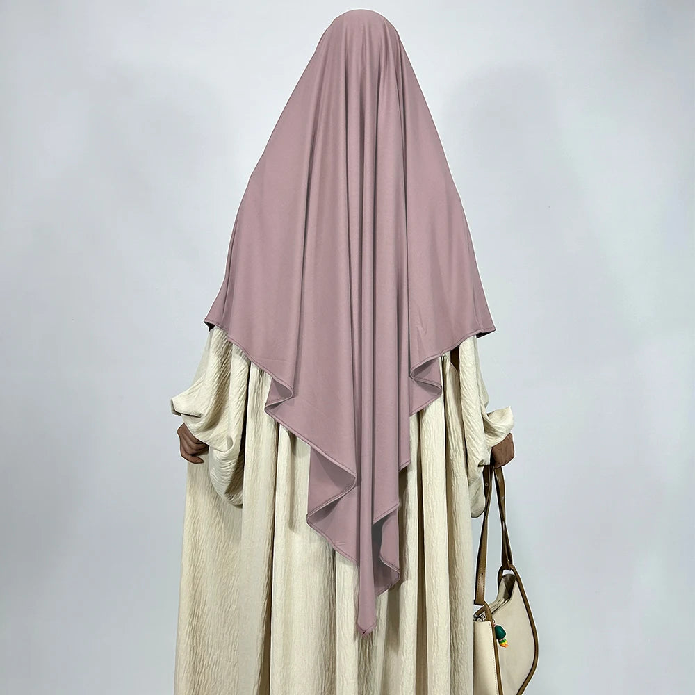 Khimar Femme Haute Qualité – Voile Long et Fluide