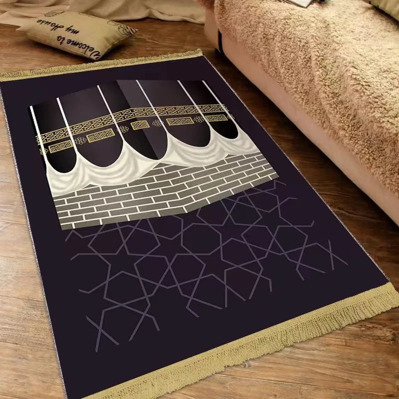 Tapis de Prière – Design Kaaba & Makkah