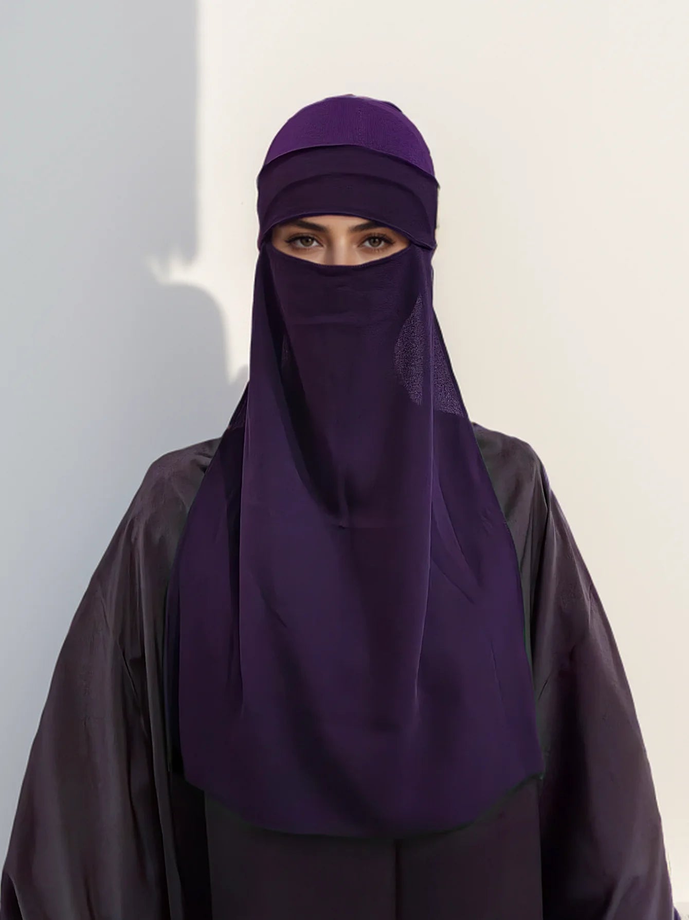 Niqab Femme Léger et Élégant – Couverture Complète et Confort Optimal