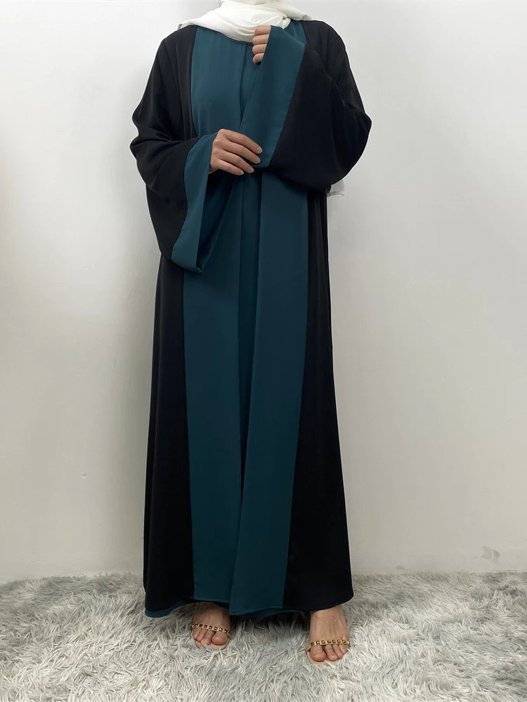 Abaya Femme 2 Pièces Longue Élégance – Ensemble Chic et Moderne