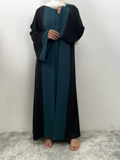 Abaya Femme 2 Pièces Longue Élégance – Ensemble Chic et Moderne