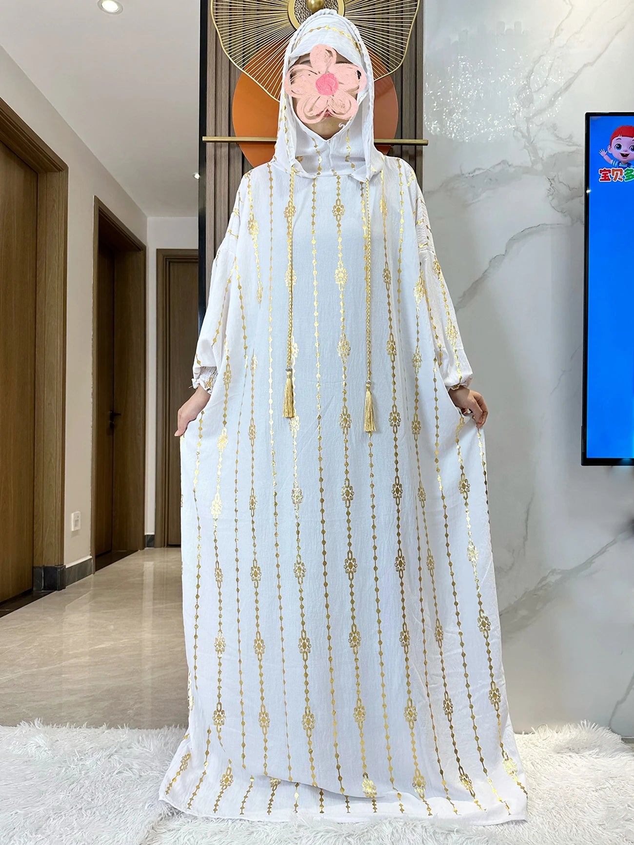 Abaya Femme en Coton – Élégance et Confort au Quotidien