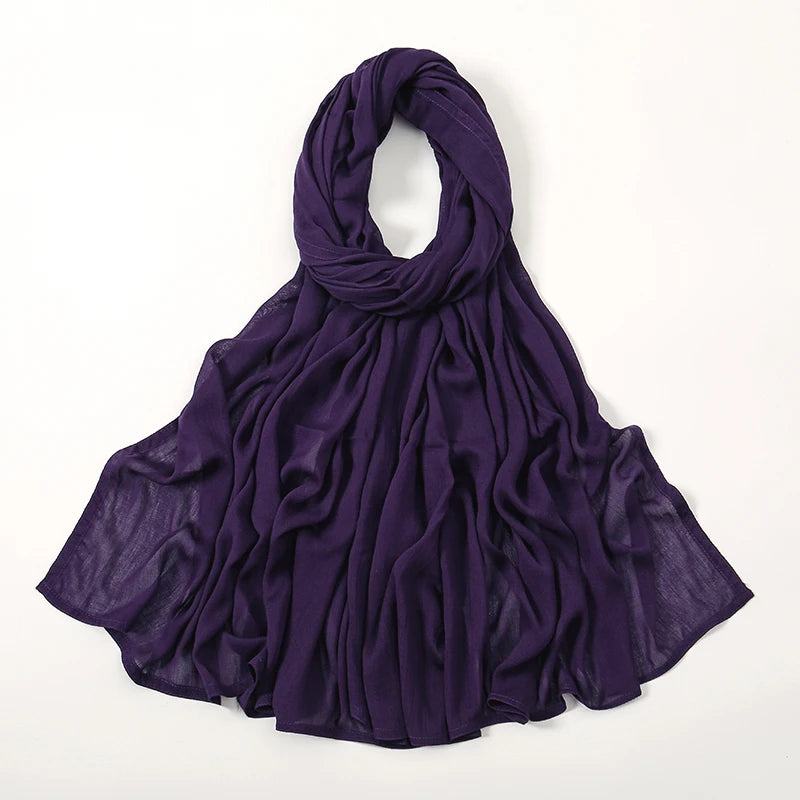 Châle Femme Grande Taille en Coton – Confort, Style et Polyvalence