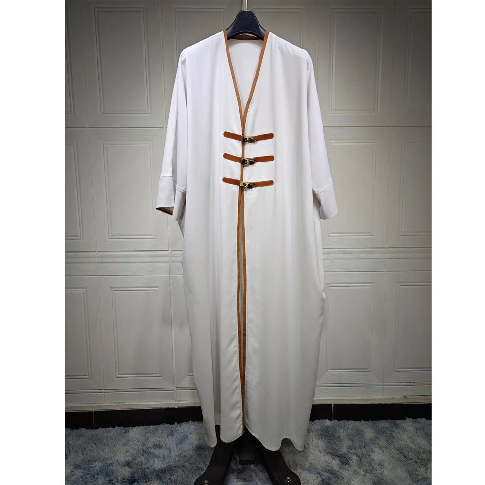 Abaya Femme Kimono Satin – Élégance Fluide et Raffinée