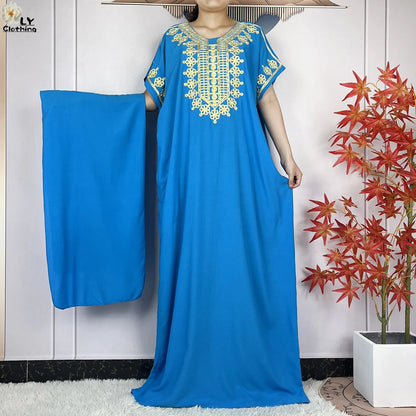 Kaftan Femme Traditionnel  – Élégance Modeste & Détails Sublimes