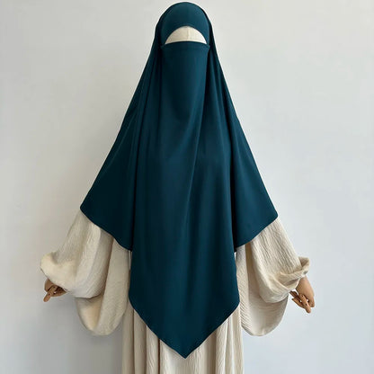 Khimar Femme Haute Qualité – Voile Long et Fluide