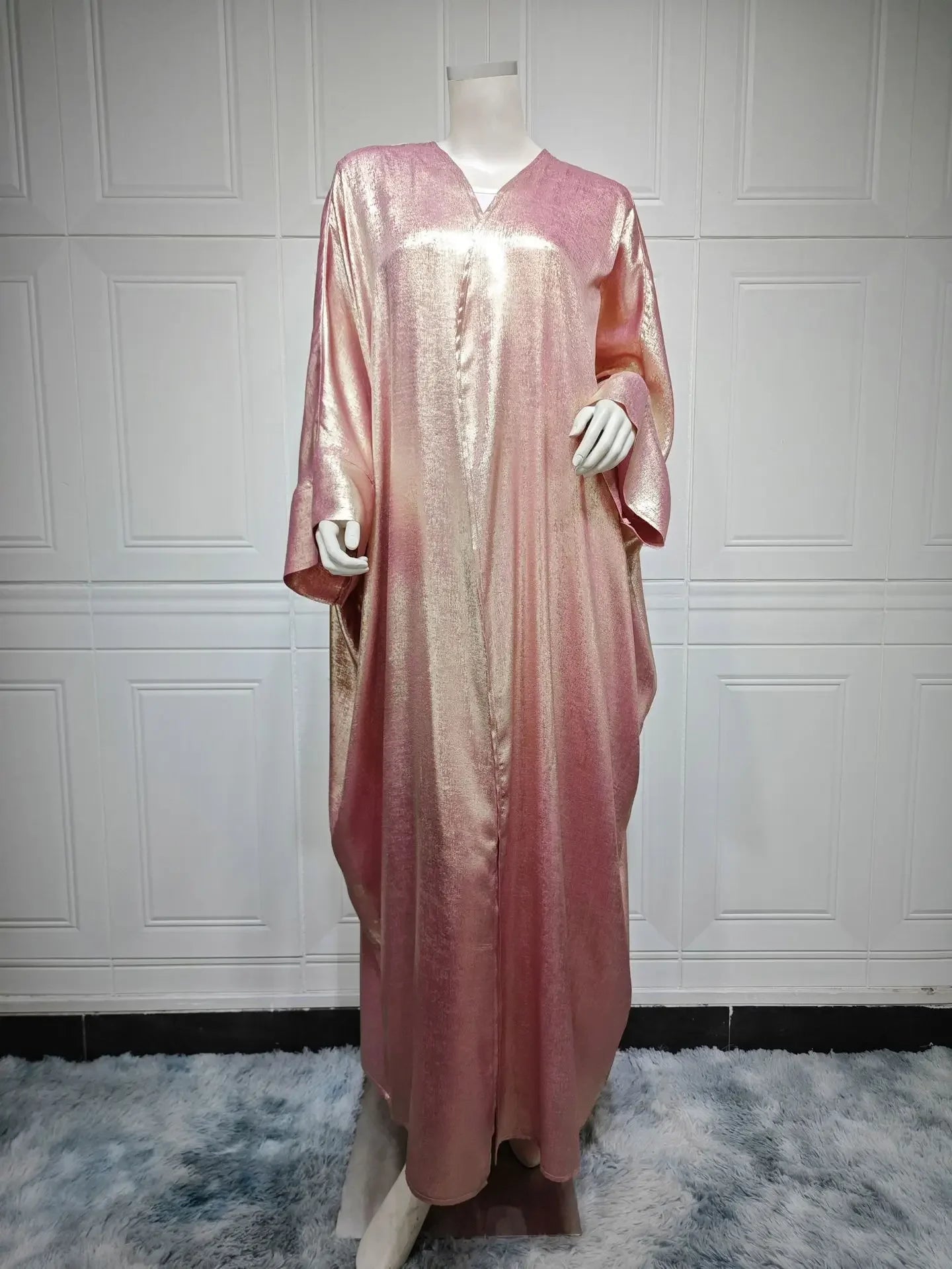 Abaya Femme Kimono Satin – Élégance Fluide et Raffinée