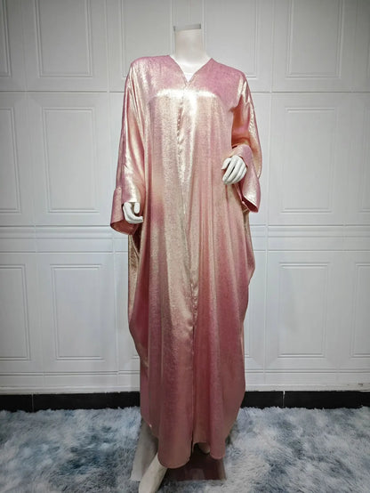 Abaya Femme Kimono Satin – Élégance Fluide et Raffinée