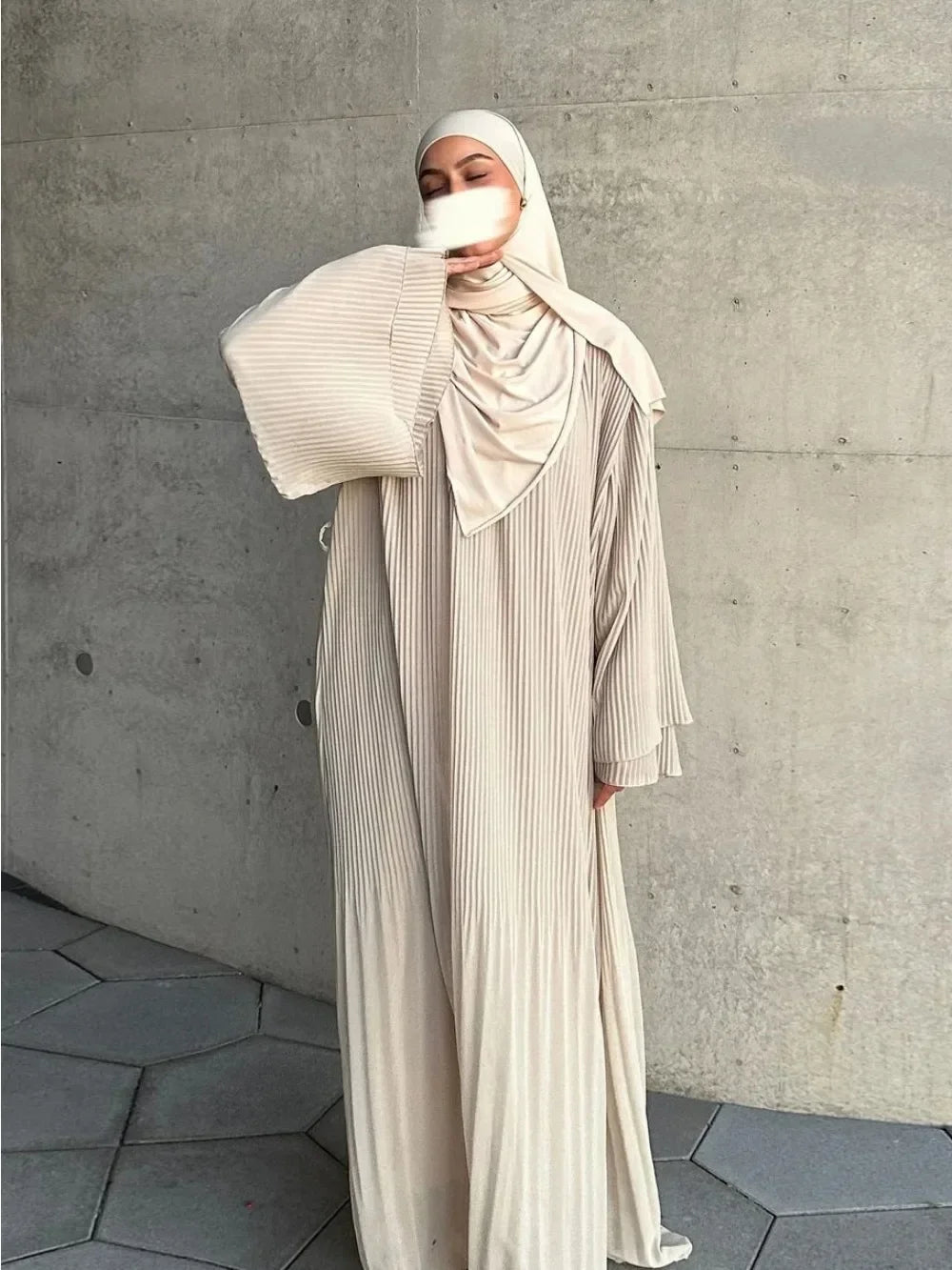 Abaya  Femme Jalabiya Longue Élégante – Légèreté et Raffinement