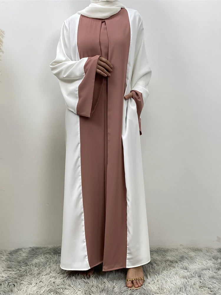 Abaya Femme 2 Pièces Longue Élégance – Ensemble Chic et Moderne