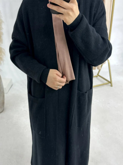 Abaya Femme Kimono Cardigan Hiver – Élégance & Confort Chaleureux (change price