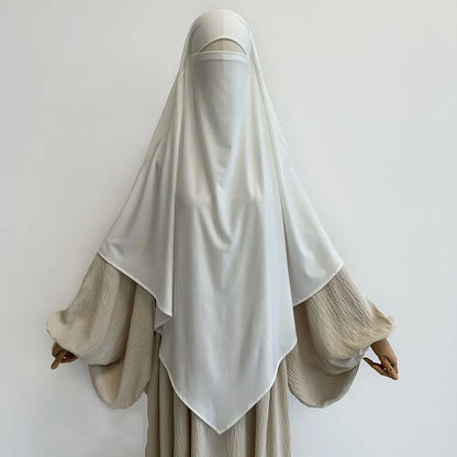 Khimar Femme Haute Qualité – Voile Long et Fluide