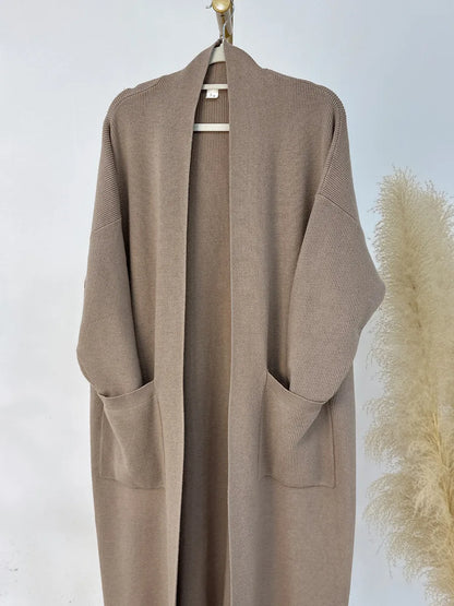 Abaya Femme Kimono Cardigan Hiver – Élégance & Confort Chaleureux (change price