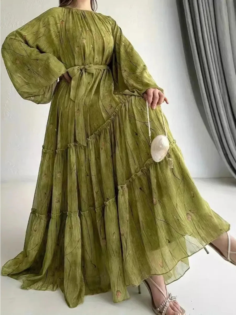 Abaya Femme Kaftan Printemps – Léger et Élégant pour la Saison