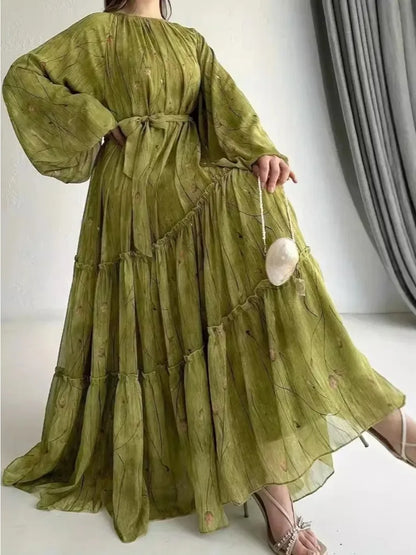 Abaya Femme Kaftan Printemps – Léger et Élégant pour la Saison