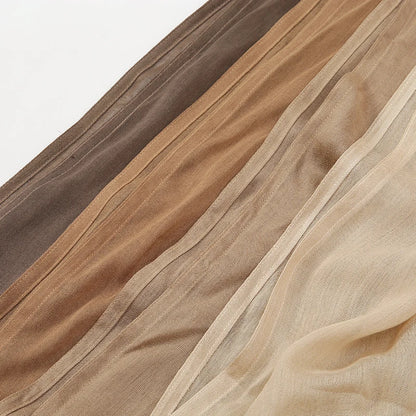 Châle Femme Grande Taille en Coton – Confort, Style et Polyvalence