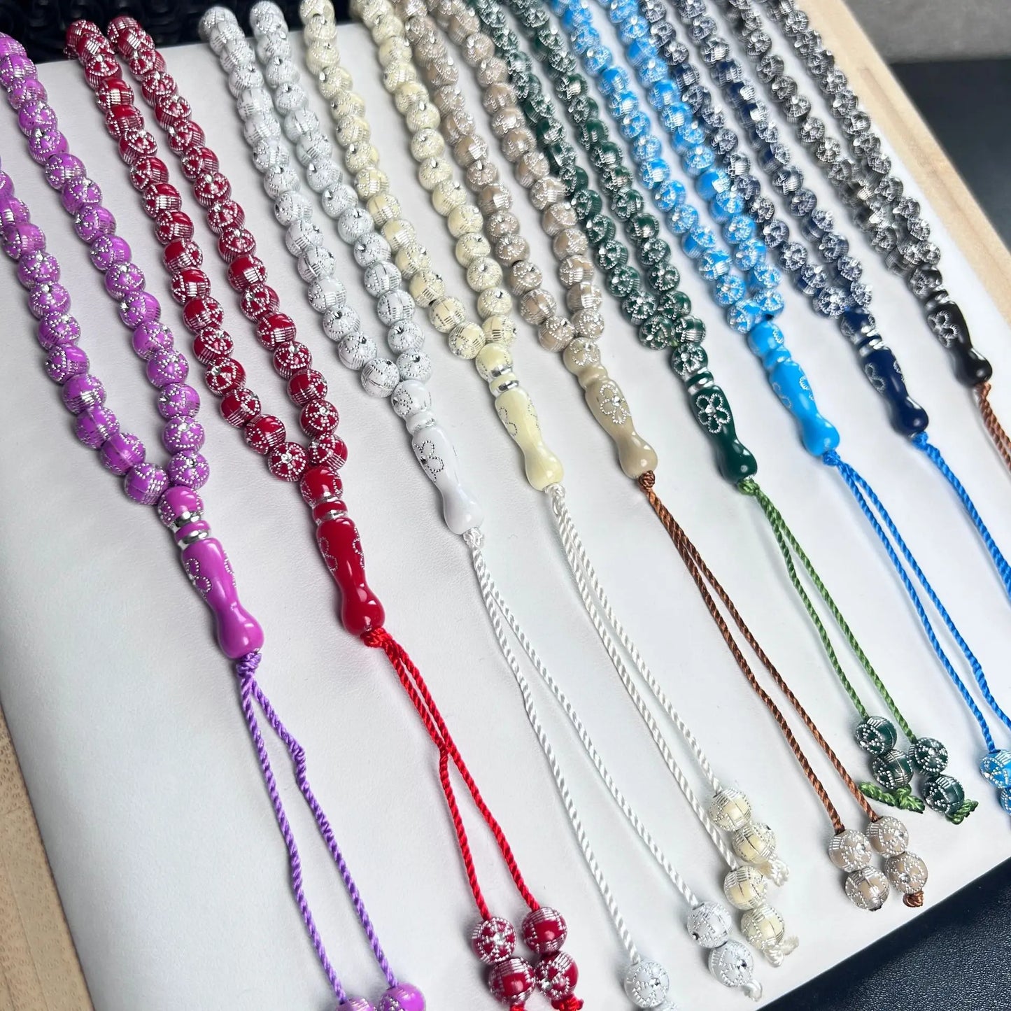 Tasbih 99 Perles Bleu – Chapelet de Prière Élégant & Raffiné