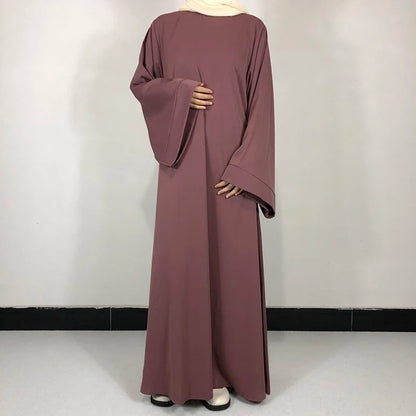 Abaya Femme Minimaliste Chic – Élégance Essentielle & Confort Fluide