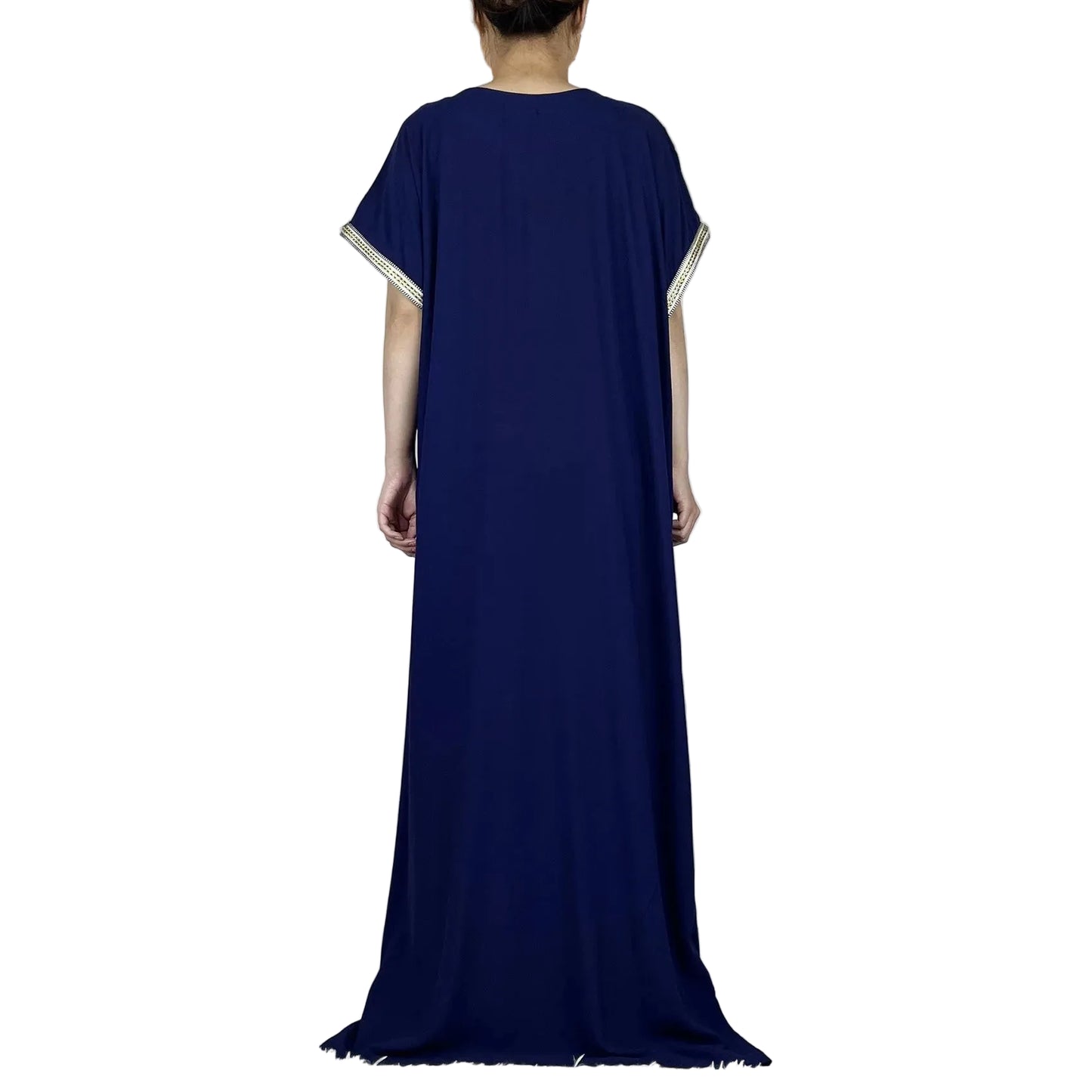 Kaftan Femme Traditionnel  – Élégance Modeste & Détails Sublimes
