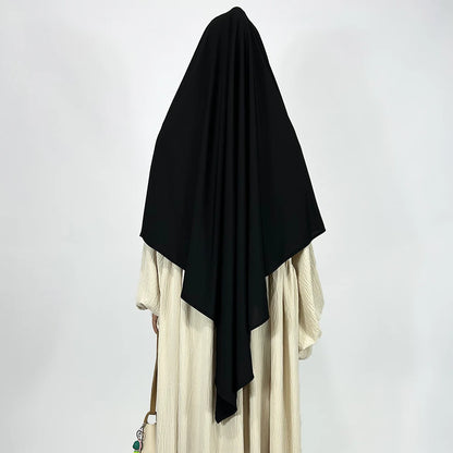 Khimar Femme Haute Qualité – Voile Long et Fluide