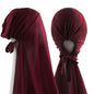Niqab Femme Instantané avec Nœud – Pratique et Chic