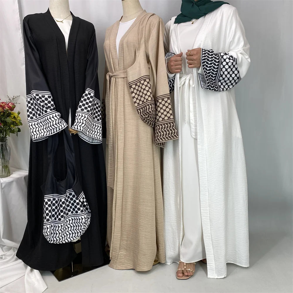 Abaya Femme 2 Pièces Élégante – Cardigan Turc Chic et Moderne