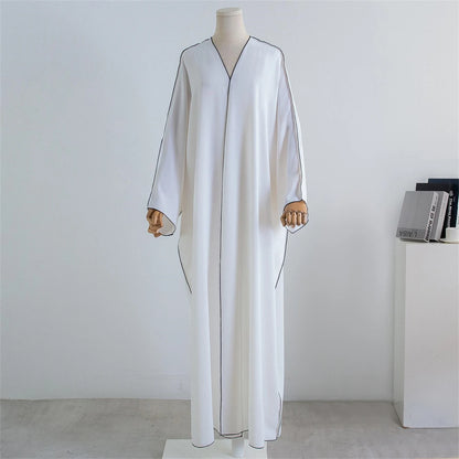 Abaya Femme Kimono Satin – Élégance Fluide et Raffinée