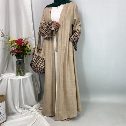 Abaya Femme 2 Pièces Élégante – Cardigan Turc Chic et Moderne