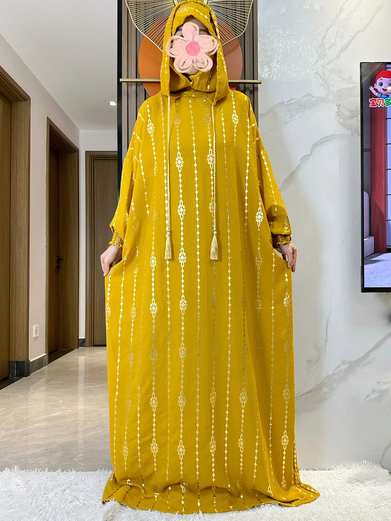 Abaya Femme en Coton – Élégance et Confort au Quotidien
