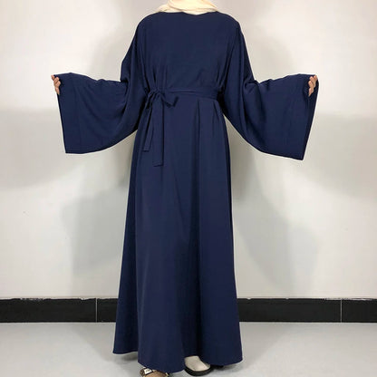 Abaya Femme Minimaliste Chic – Élégance Essentielle & Confort Fluide