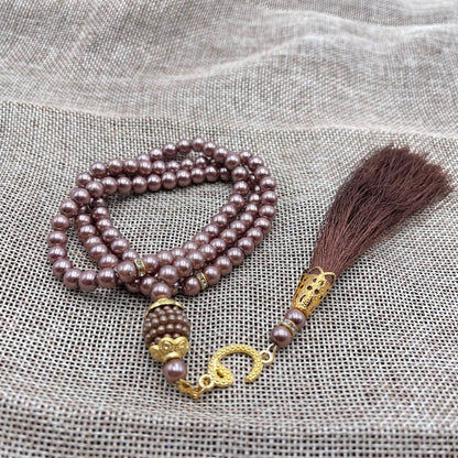 Tasbih Bracelet 99 Perles 6mm – Chapelet Islamique Élégant pour Dhikr