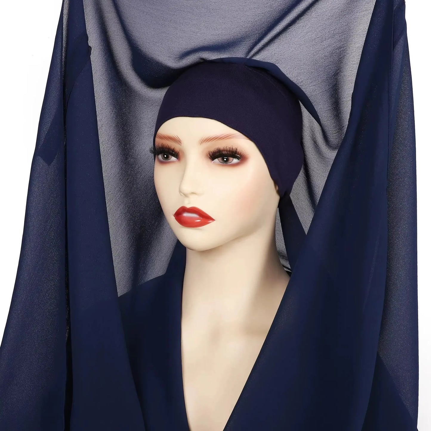 Hijab Femme en Mousseline Ultra-Léger – Chic et Respirant