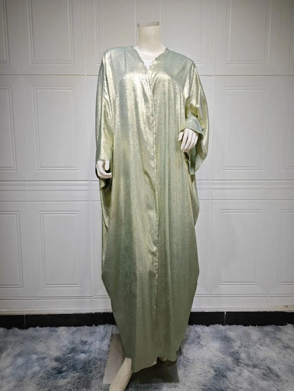 Abaya Femme Kimono Satin – Élégance Fluide et Raffinée