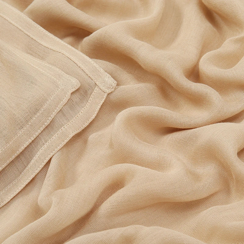 Châle Femme Grande Taille en Coton – Confort, Style et Polyvalence