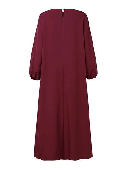 Abaya Femme Automne Élégance – Fluidité & Style Raffiné !!!modif pic!!!