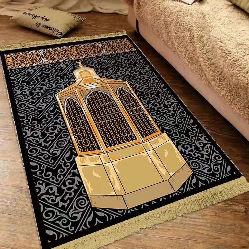 Tapis de Prière – Design Kaaba & Makkah